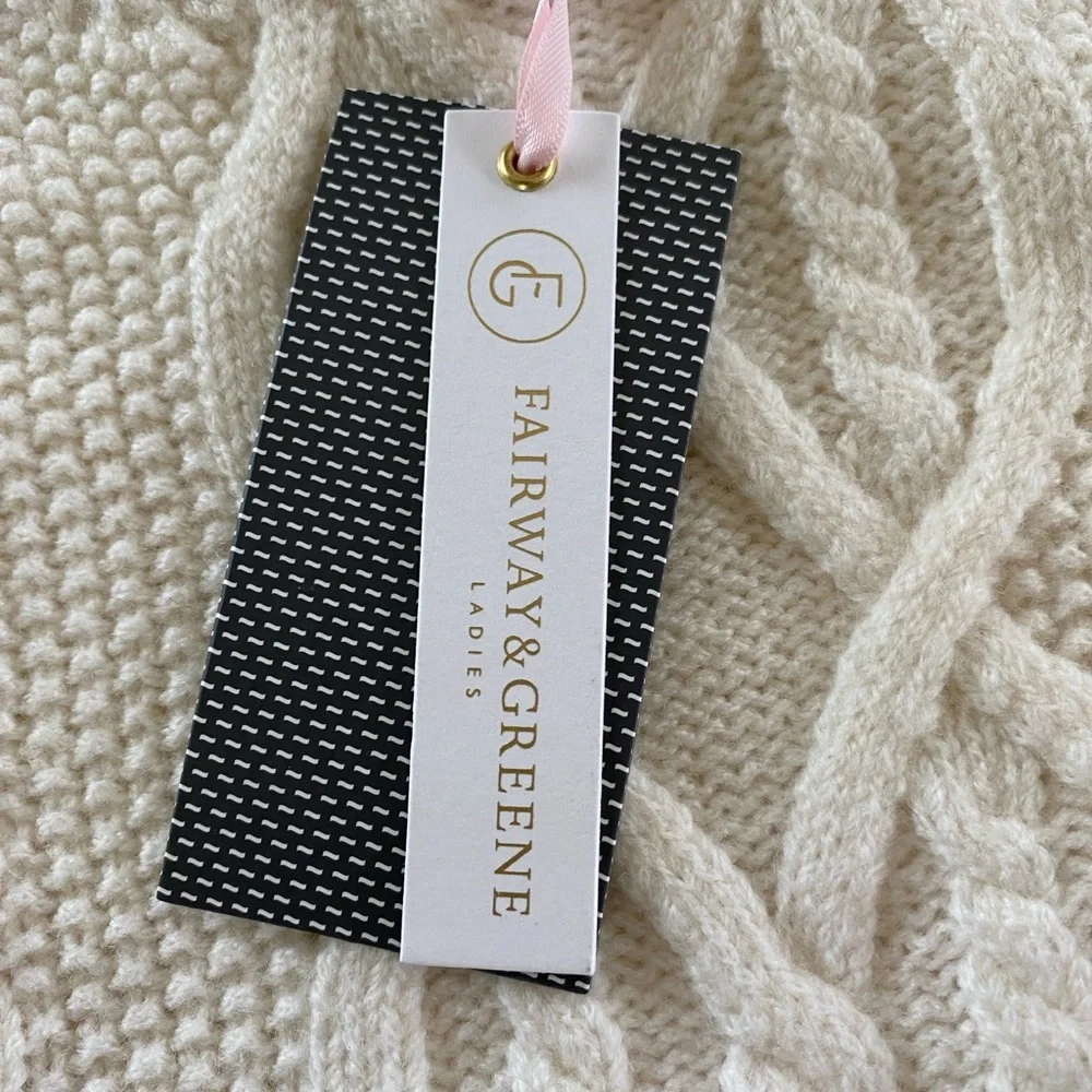 NWT Fairway & Greene Merino wool sweater size XS